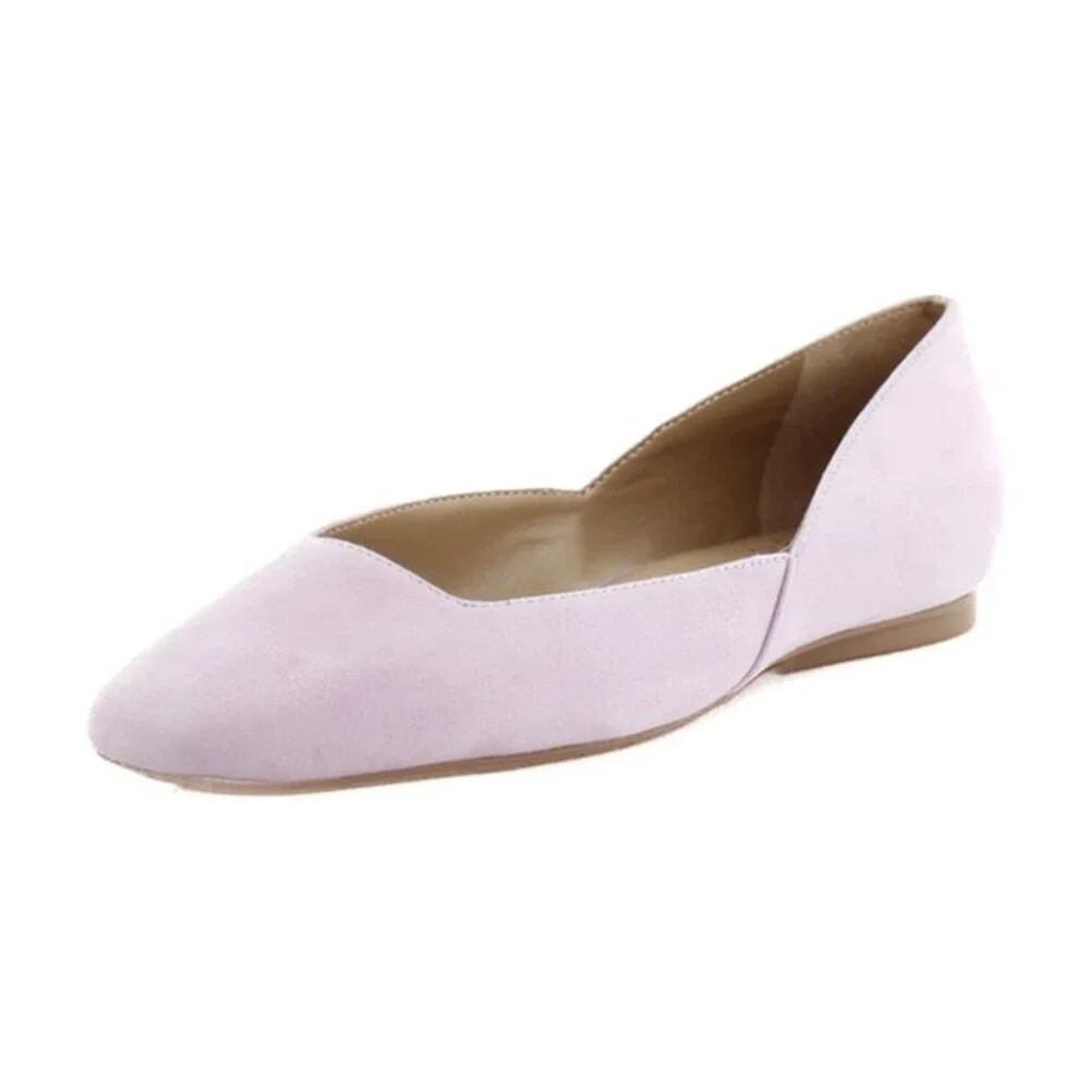 Naturalizer Cody Womens US 10 Lilac Orchid Leather Slip On Flat Shoes GAL1456